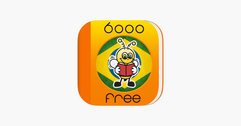 6000 Words - Learn Brazilian Portuguese Language Game Cover