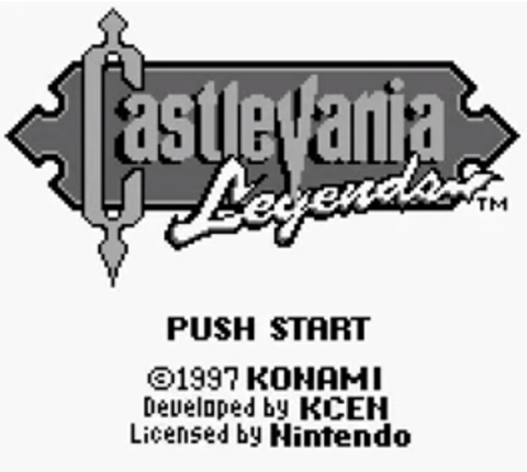 Castlevania Legends screenshot
