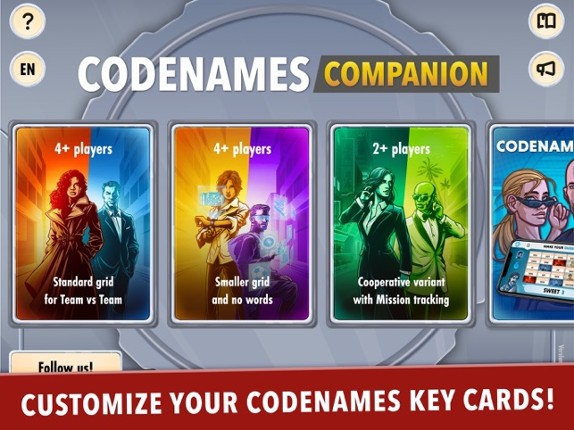CODENAMES companion Image