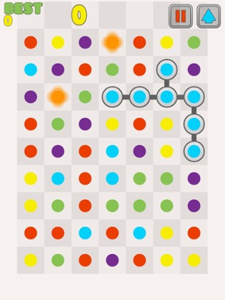 Color Points Connection Legend Image