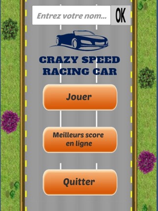 Crazy Speed Racing Car screenshot