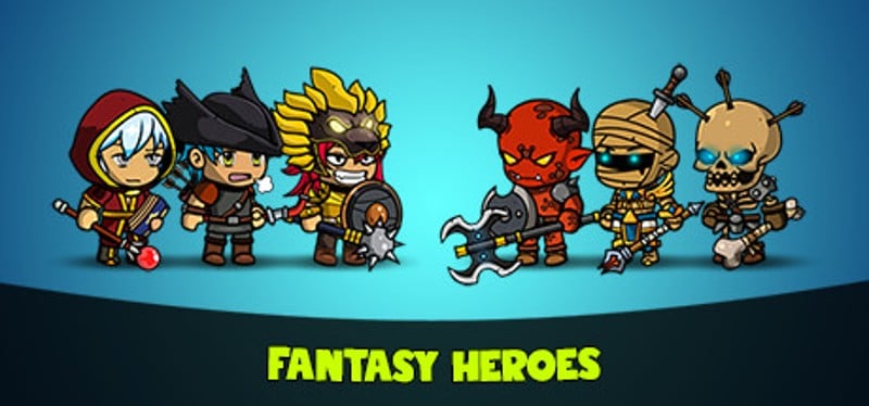 Fantasy Heroes: Character Editor & Sprite Sheet Maker Game Cover