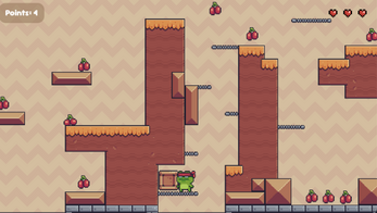 Fruit Frenzy Platformer screenshot