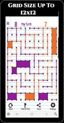 Dots and Boxes screenshot