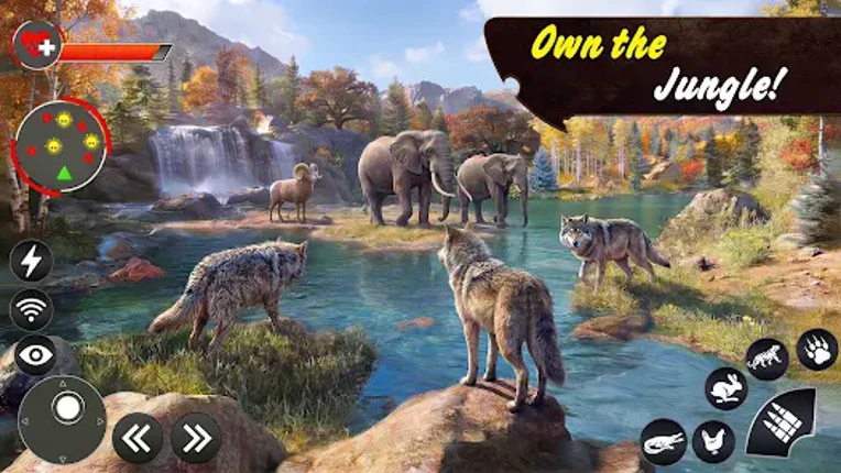Wolf Simulator: Wild Life 3D screenshot
