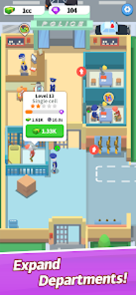 Cop Department: Idle Police screenshot