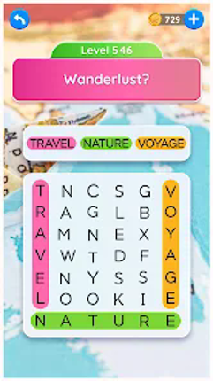 Word Voyage: Word Search Image