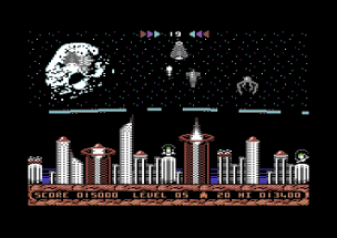 Lunar City [Commodore 64] Image