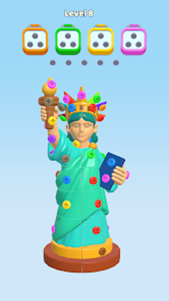 Screw Out 3D: Nut Sort Jam Image