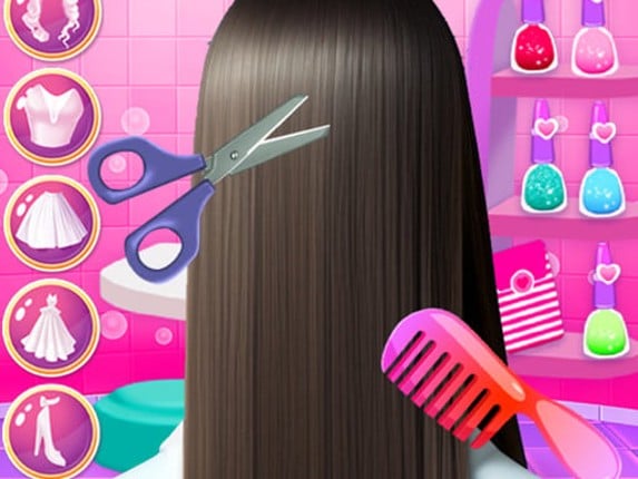 Hair Salon Dress Up Girl Image