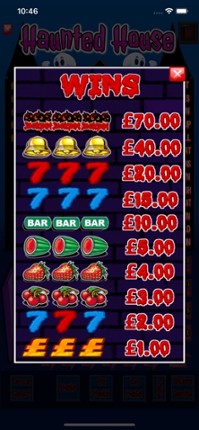 Haunted House Fruit Machine Image