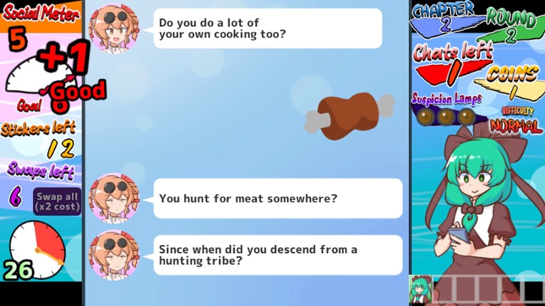 Hina-chan's Sticker Survival screenshot