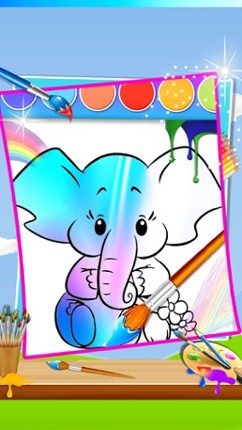 Kids Doodle Color Book - Paint &amp; Draw Game Image