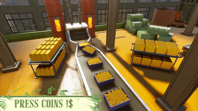 Money Print Factory 3D Tycoon screenshot