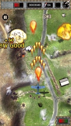 Raiden Flight &amp; Lightning Combat: Aircraft Fighting Heroes Battle With Pacific Fighters Game screenshot