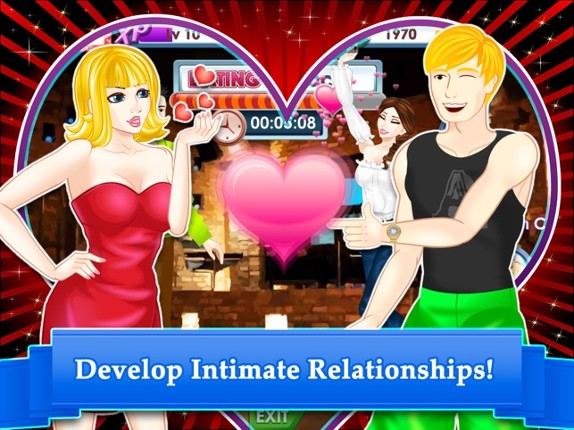 Romance in Paris: Girl city game screenshot