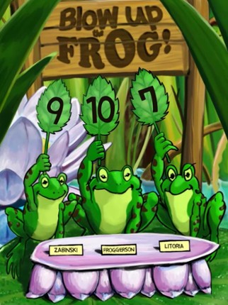 Blow Up the Frog screenshot