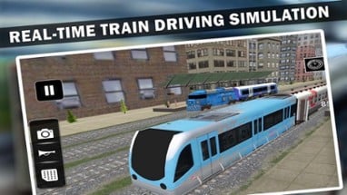 Driver City Train Mission 3D Image