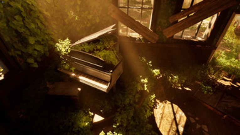 Faded Keys - Soft-apocalyptic 3D environment Image