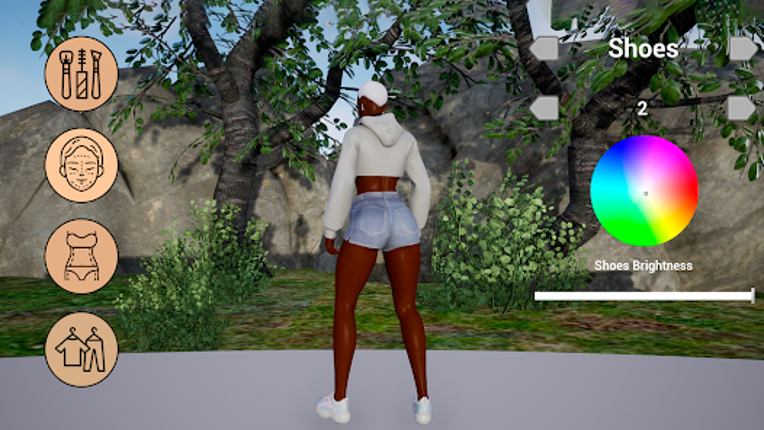 Custom Female Creator 3D screenshot