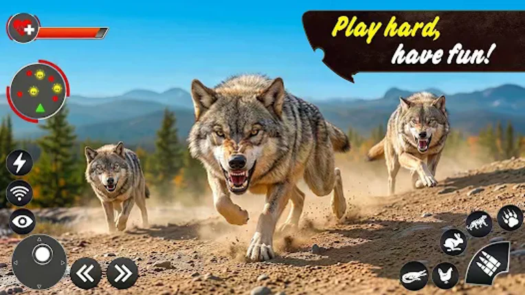 Wolf Simulator: Wild Life 3D Image