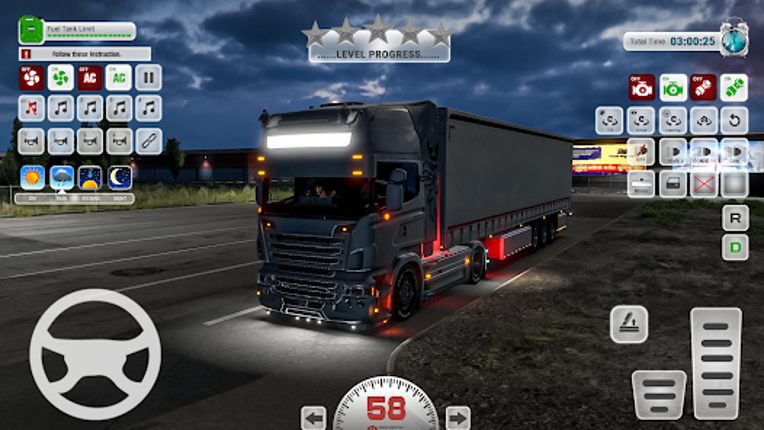 City American Truck Real Game screenshot