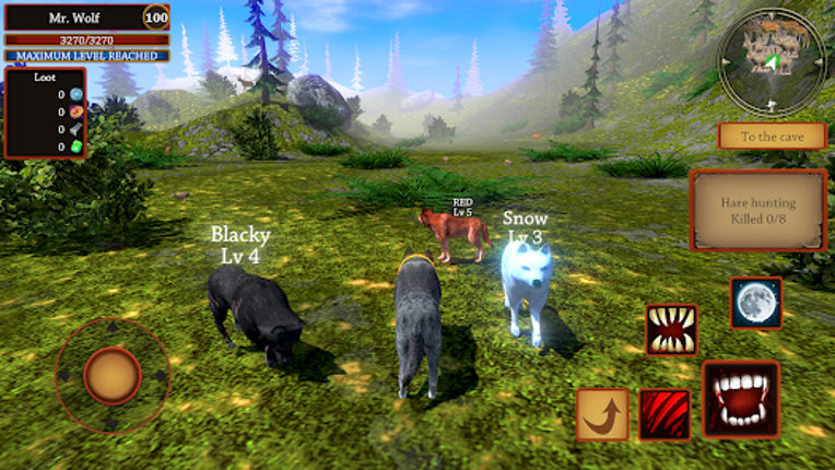 Wolf Simulator - Animal Games Image