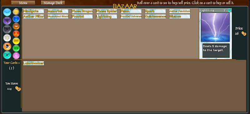 Elements the Game Revival screenshot