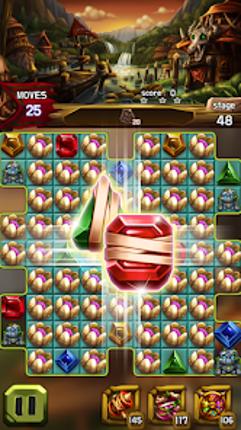 Jewel Amazon : Match 3 Puzzle screenshot