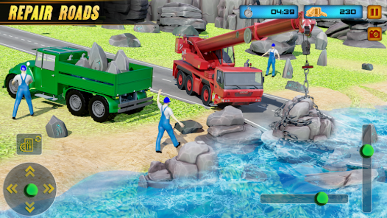 Crane Driving Simulator Game screenshot