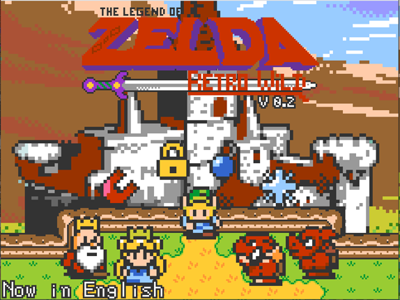 The legend of Zelda: Retro Wild Game Cover