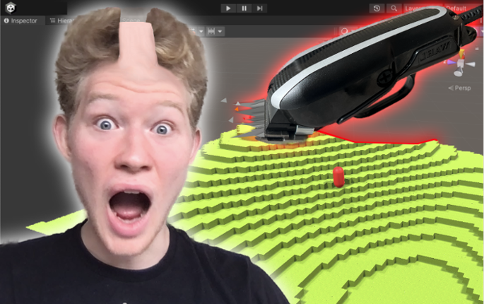 Youtube Challenge - Minecraft Terrain C# Job System Image