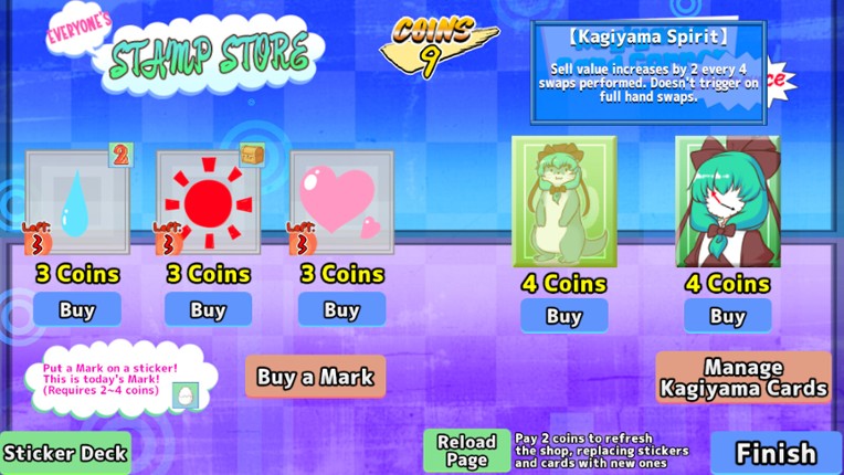 Hina-chan's Sticker Survival screenshot