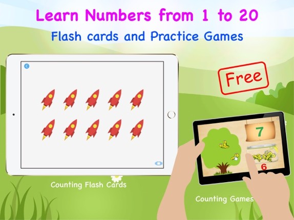 Hippo Maths: Counting numbers Image