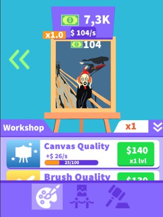 Idle Painting screenshot