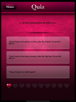 Love Quiz! screenshot