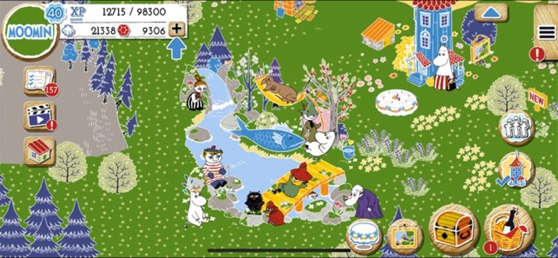 MOOMIN Welcome to Moominvalley screenshot