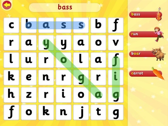 Phonics Word Finder screenshot