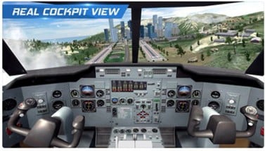 Pilot Pesawat Simulator Image