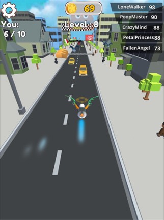 Poopy Birds Race screenshot