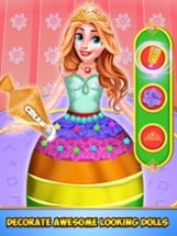 Rainbow Doll Cake Maker Image