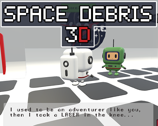 Space Debris 3D Image