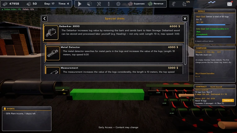 Timberline Factory screenshot