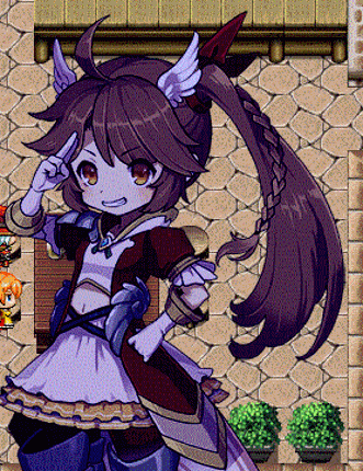 Visual Novel Busts plugin for RPG Maker MV screenshot