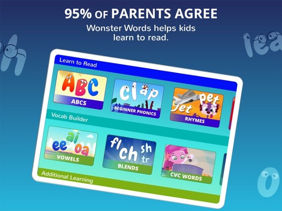 Wonster Words Learning Games Image
