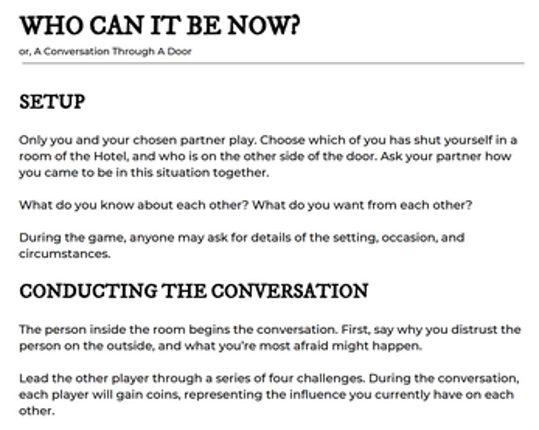 You Can Check Out Any Time You Like, But You Can Never Leave Image