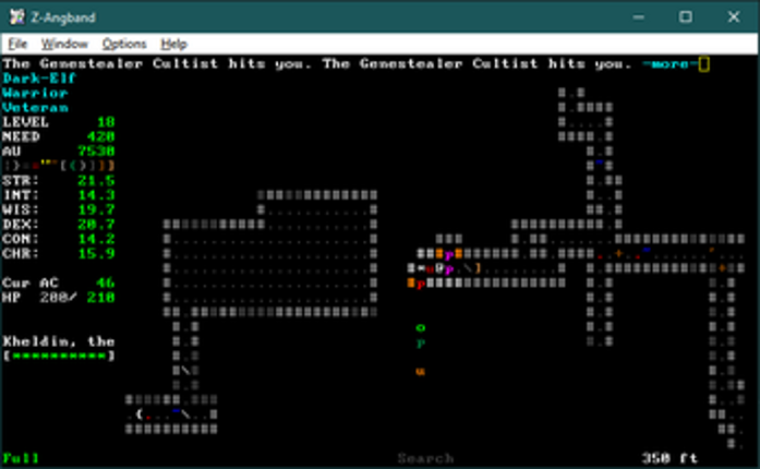 Z-Angband 0.6 Machete Edition Image