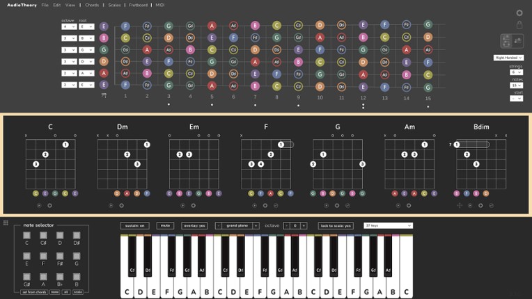 AudioTheory Guitars screenshot