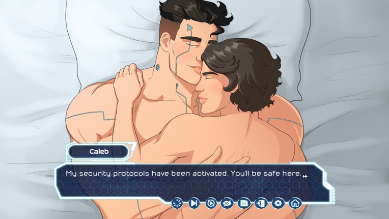 Baradroid: A Gay Visual Novel Image