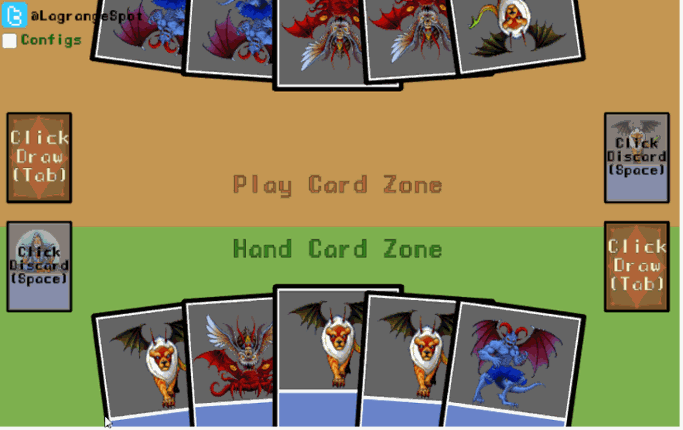 Card Game UI - Unity screenshot